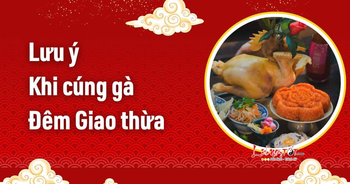 Luu y khi cung ga dem giao thua